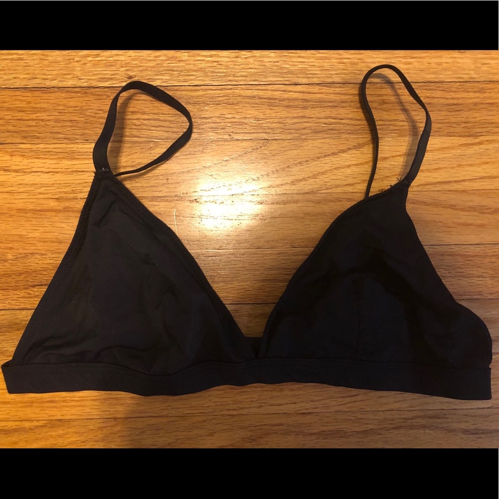 Everyday Black Triangle Bralette - Women Intimates & Sleepwear